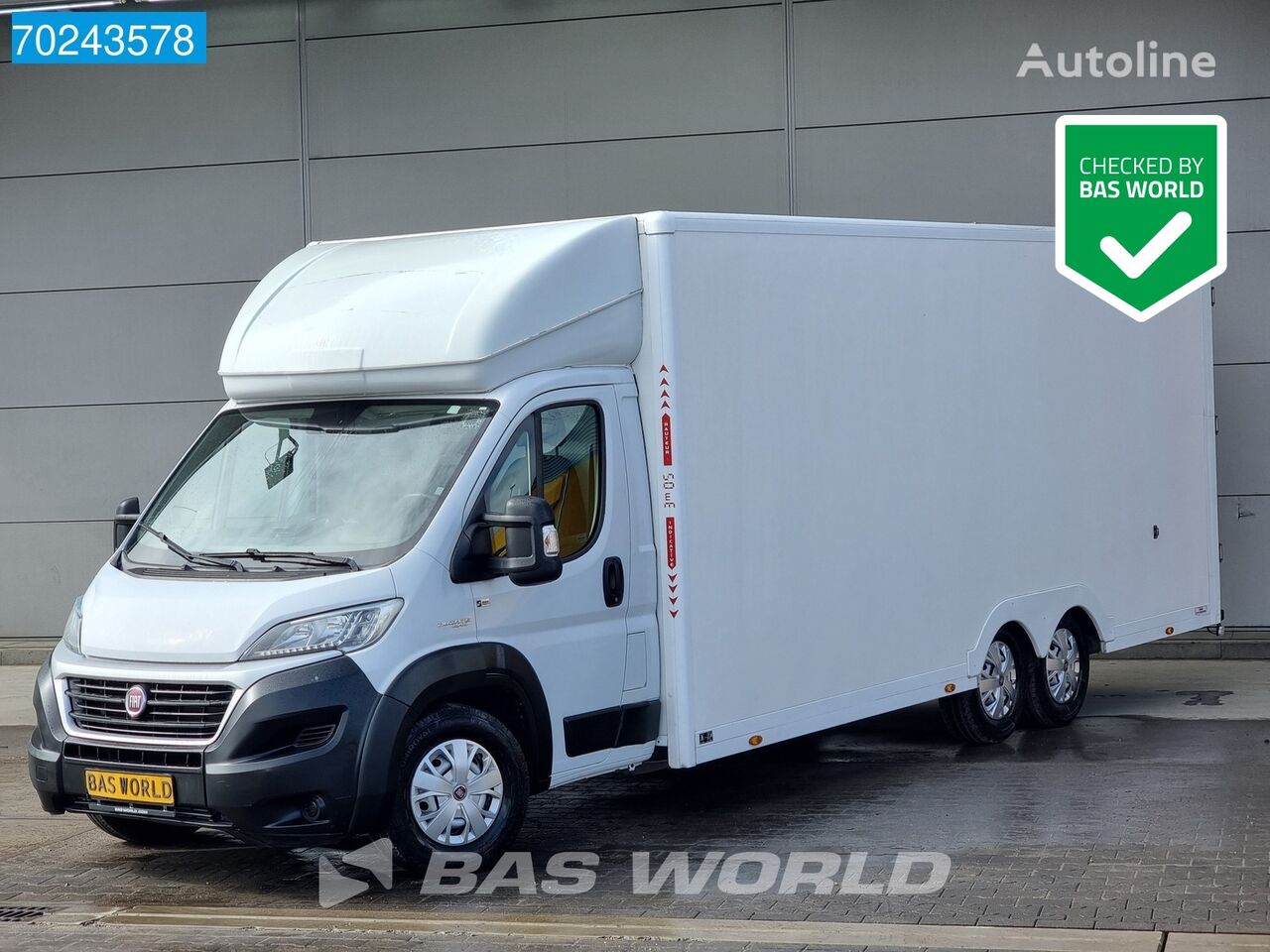 camion furgone < 3.5t FIAT Ducato 130pk 30m3 XXL Bakwagen B rijbewijs 3500kg Meubelbak Koff