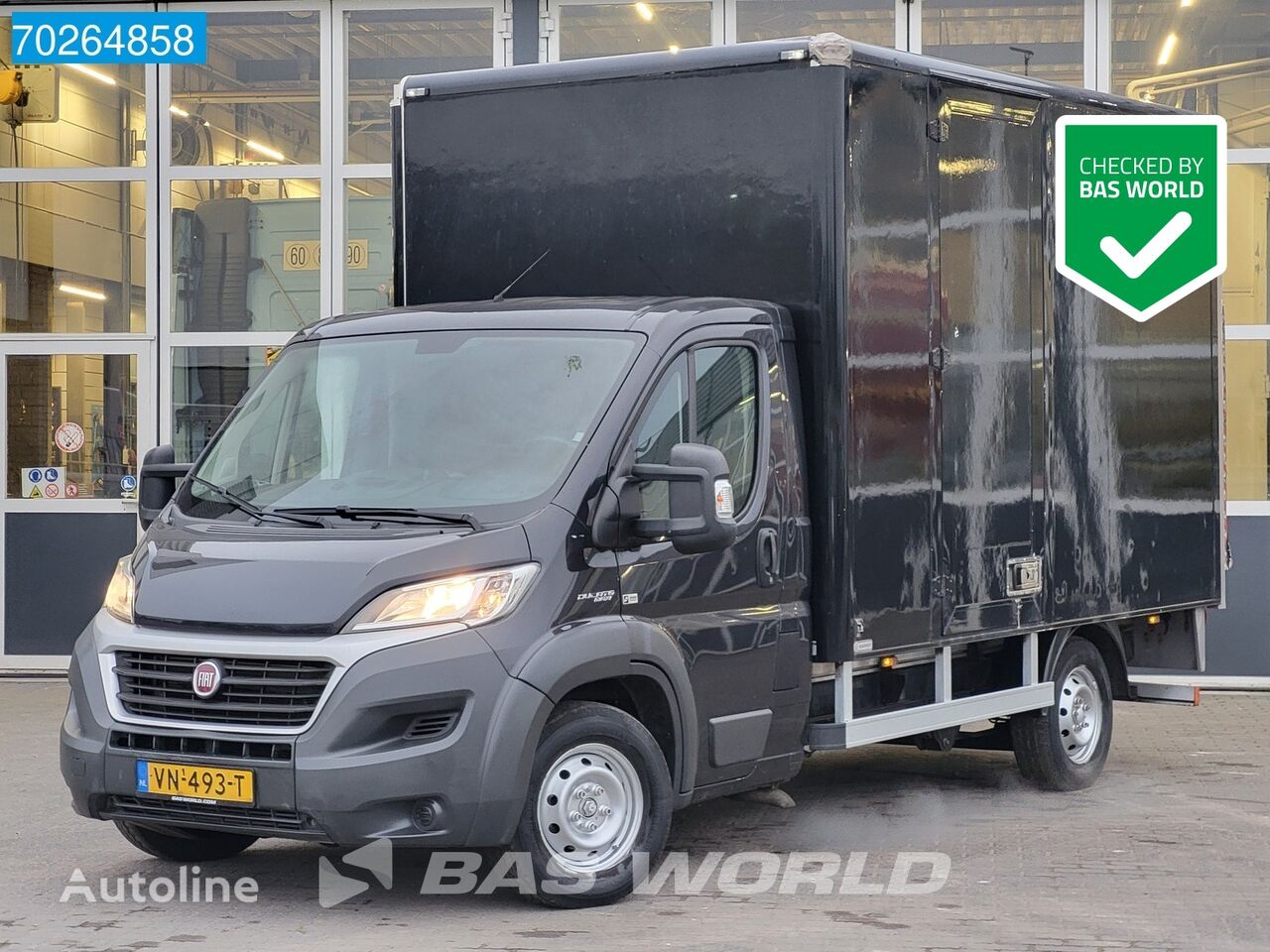 FIAT Ducato 130pk Bakwagen Laadklep Zijdeur Lat om lat Airco Meubelba box truck < 3.5t