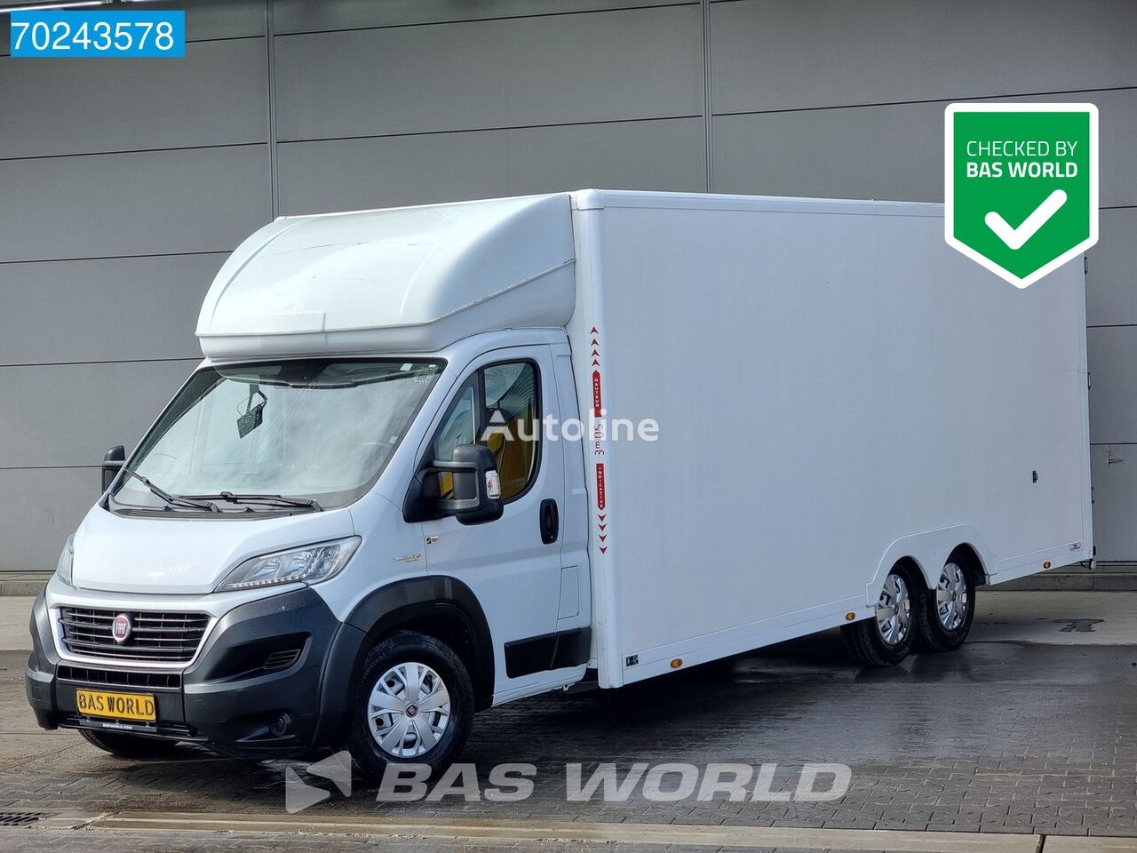 автофургон < 3.5т FIAT Ducato 130pk Carte Gris - 30m3 XXL Bakwagen B rijbewijs 3500kg M