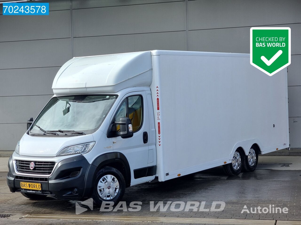 FIAT Ducato 130pk Carte Gris - 30m3 XXL Bakwagen B rijbewijs 3500kg M kamion furgon < 3.5t