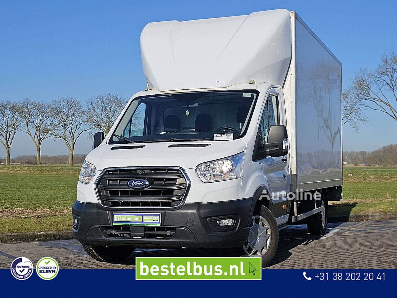 شاحنة مقفلة < 3.5طن Ford TRANSIT 2.0 Bakwagen Laadklep!