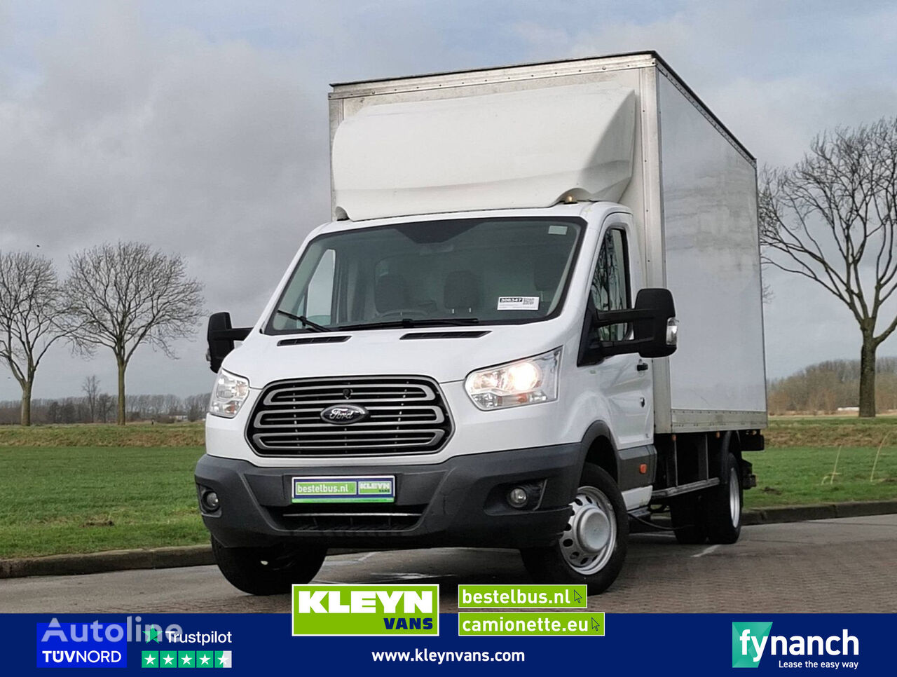 شاحنة مقفلة < 3.5طن Ford TRANSIT 2.0 bakwagen laadklep!