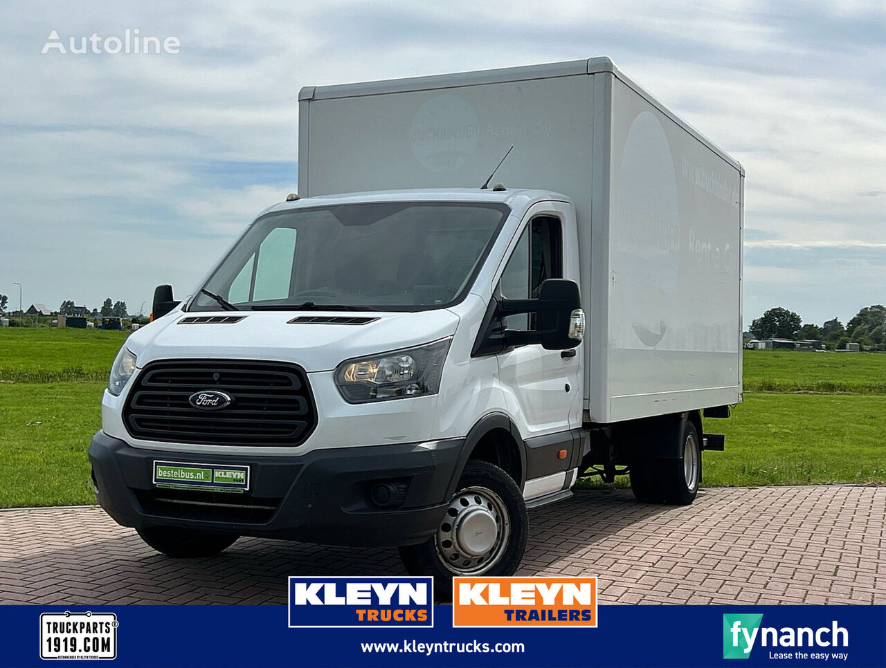 camion fourgon < 3.5t Ford TRANSIT 2.0 bakwagen laadklep!