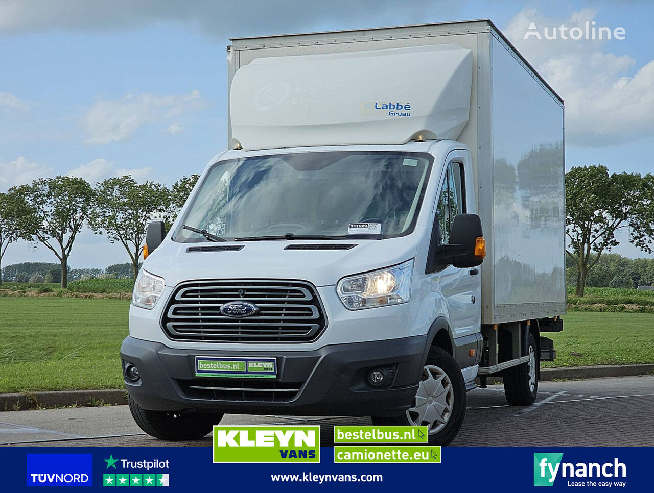 автофургон < 3.5т Ford TRANSIT 2.0 bakwagen laadklep!