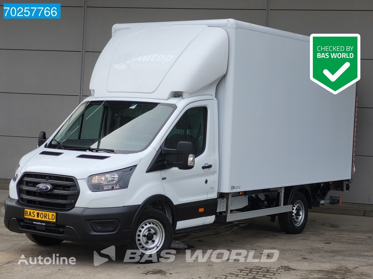 камион фургон < 3.5т Ford Transit 130pk Bakwagen Laadklep Airco Euro 6 Meubelbak Koffer LB