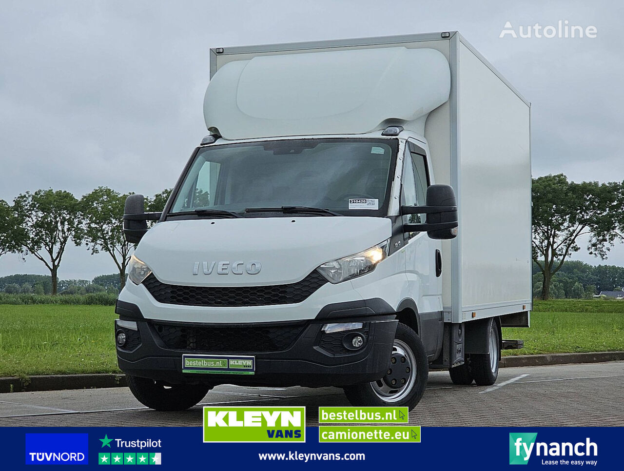 автофургон < 3.5т IVECO DAILY 35C15 bakwagen laadklep!