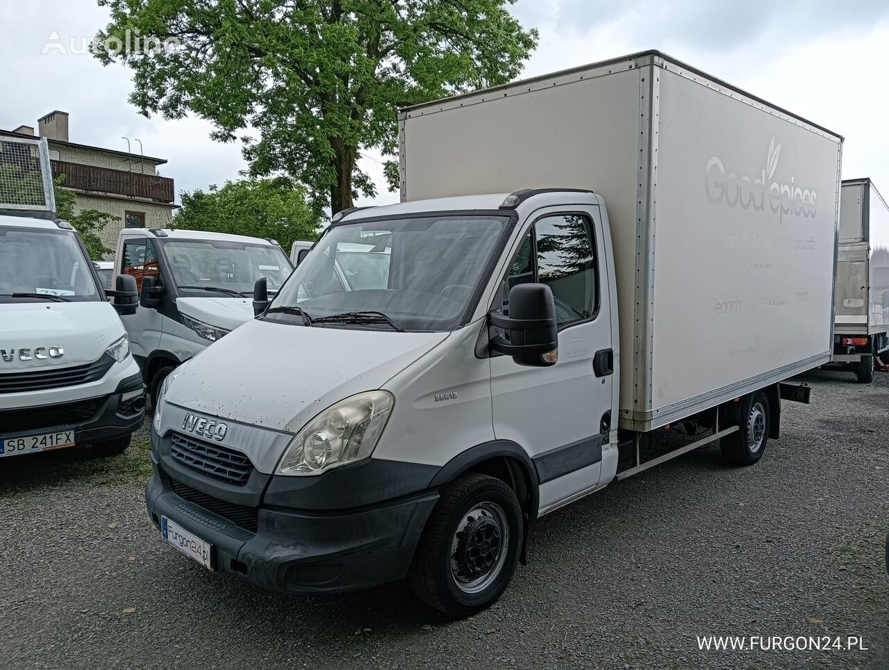 IVECO DAILY 35S13 KONTENER NR 748 bakwagen < 3.5t