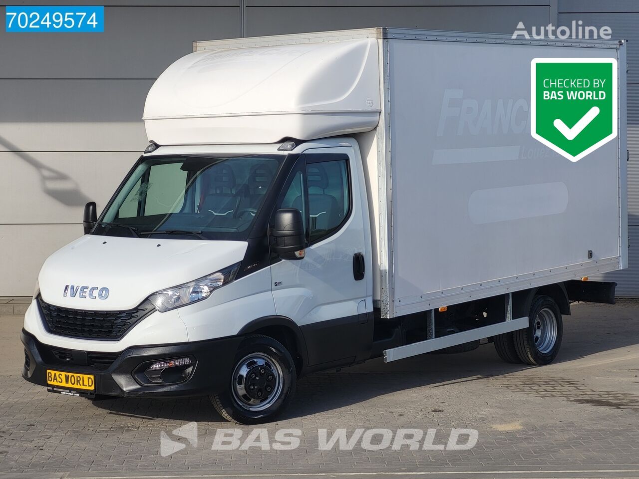 автофургон < 3.5т IVECO Daily 35C16 3.0L 160PK Bakwagen met Achterdeuren Airco Camera Cr