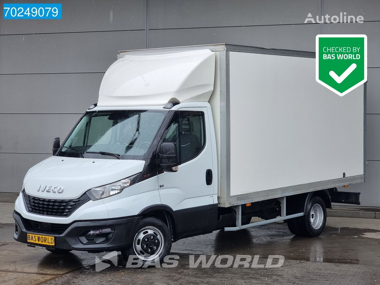 IVECO Daily 35C16 3.0L 160PK Bakwagen met achterdeuren Airco Cruise Ko box truck < 3.5t