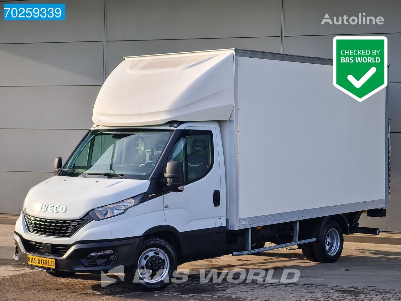 IVECO Daily 35C16 3.0L Laadklep Bakwagen Zijdeur Dubbellucht Airco Cru skåplastbil < 3.5t