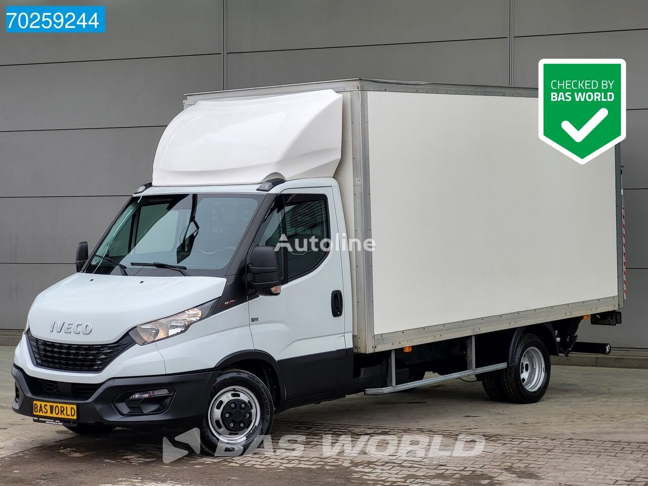 IVECO Daily 35C16 3.0L Laadklep Dubbellucht Airco Cruise Bakwagen Meub box truck < 3.5t