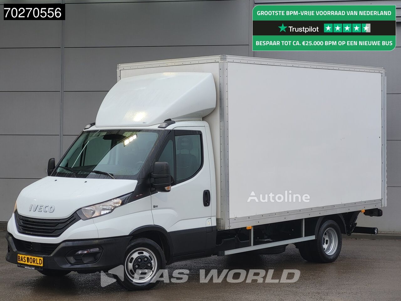 skriňové auto < 3.5t IVECO Daily 35C16 3.0L Laadklep Dubbellucht Airco Cruise Bakwagen Meub