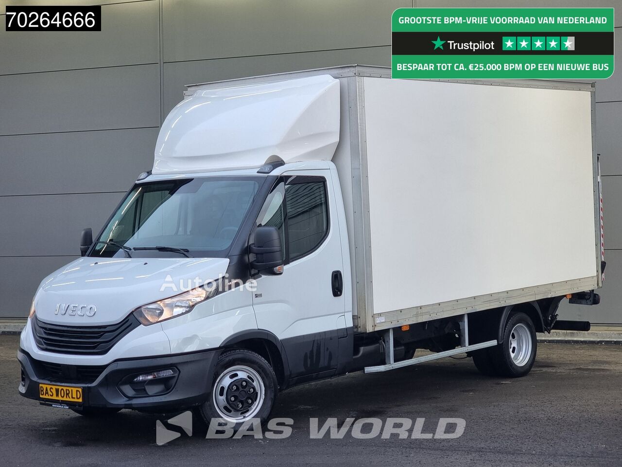 IVECO Daily 35C16 3.0L Laadklep Dubbellucht Airco Cruise Bakwagen Meub skapbil < 3.5t