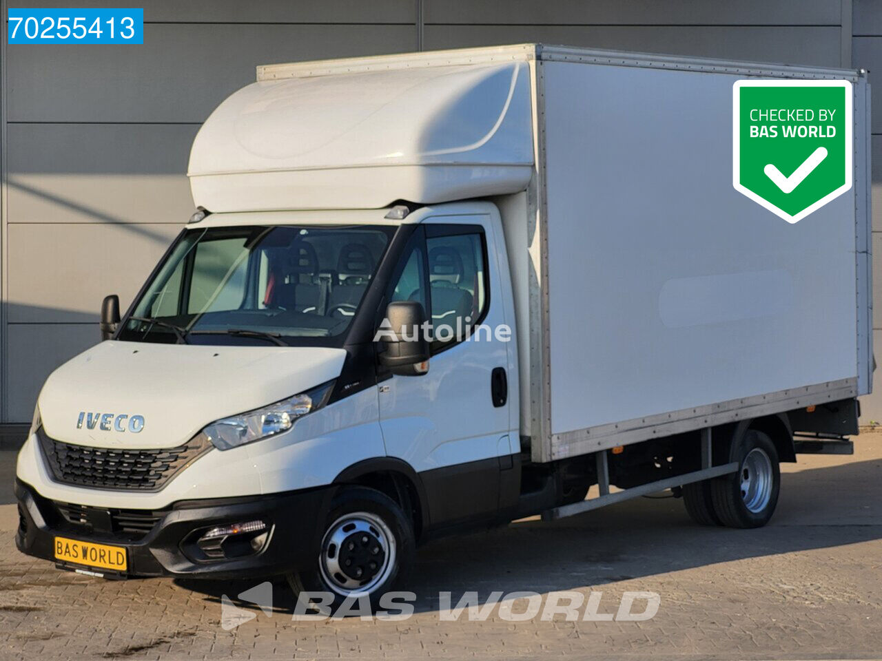 IVECO Daily 35C16 3.0L Laadklep Zijdeur Bakwagen Dubbellucht Airco Cru box truck < 3.5t