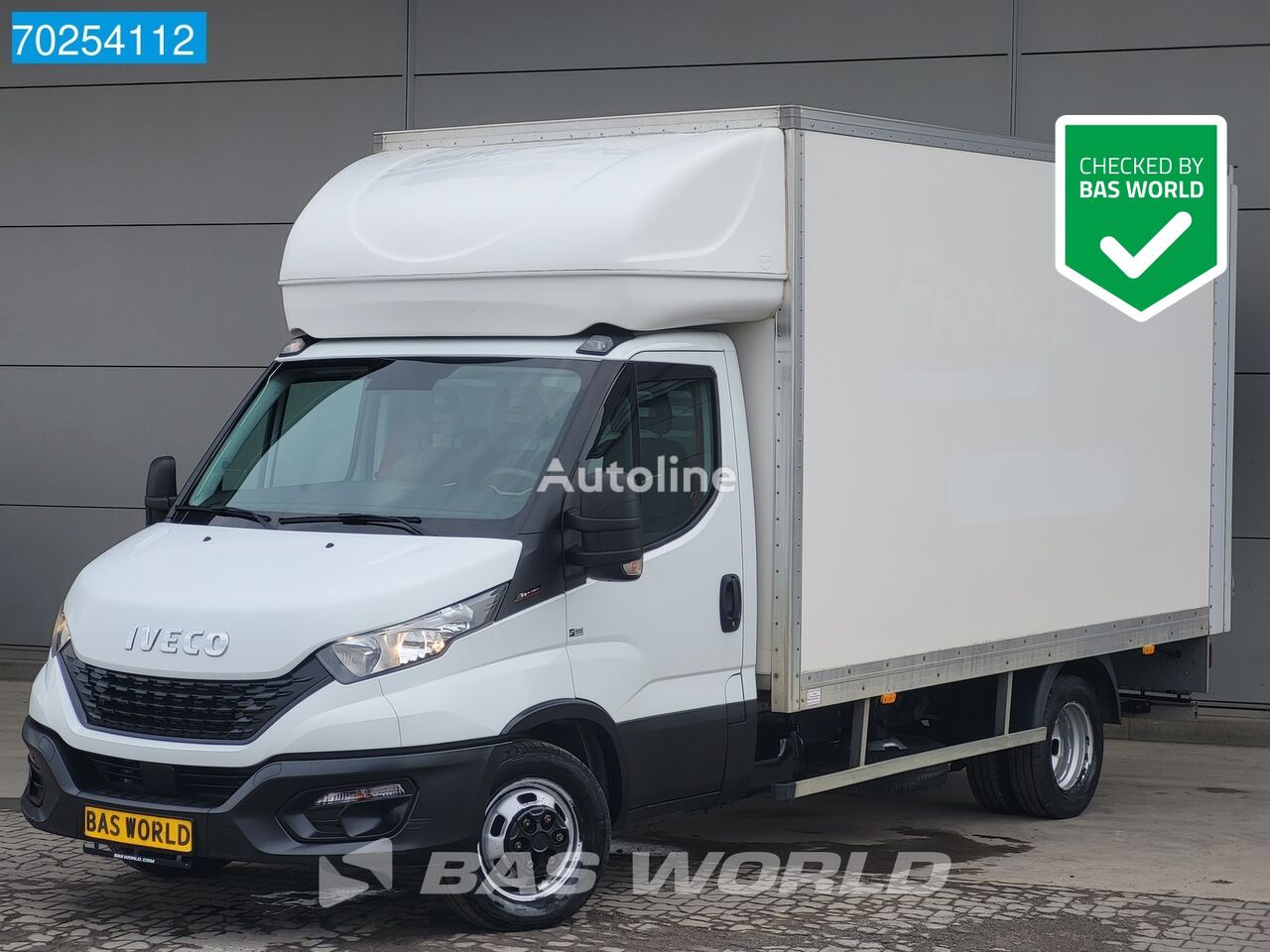 автофургон < 3.5т IVECO Daily 35C16 3.0L Laadklep Zijdeur Bakwagen Dubbellucht Camera Ai