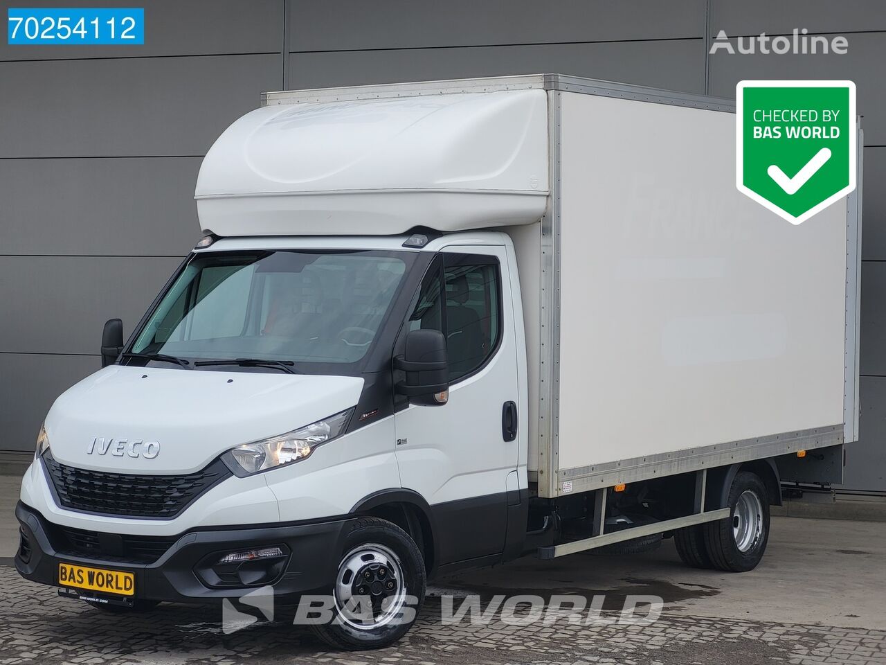 автофургон < 3.5т IVECO Daily 35C16 3.0L Laadklep Zijdeur Bakwagen Dubbellucht Camera Ai