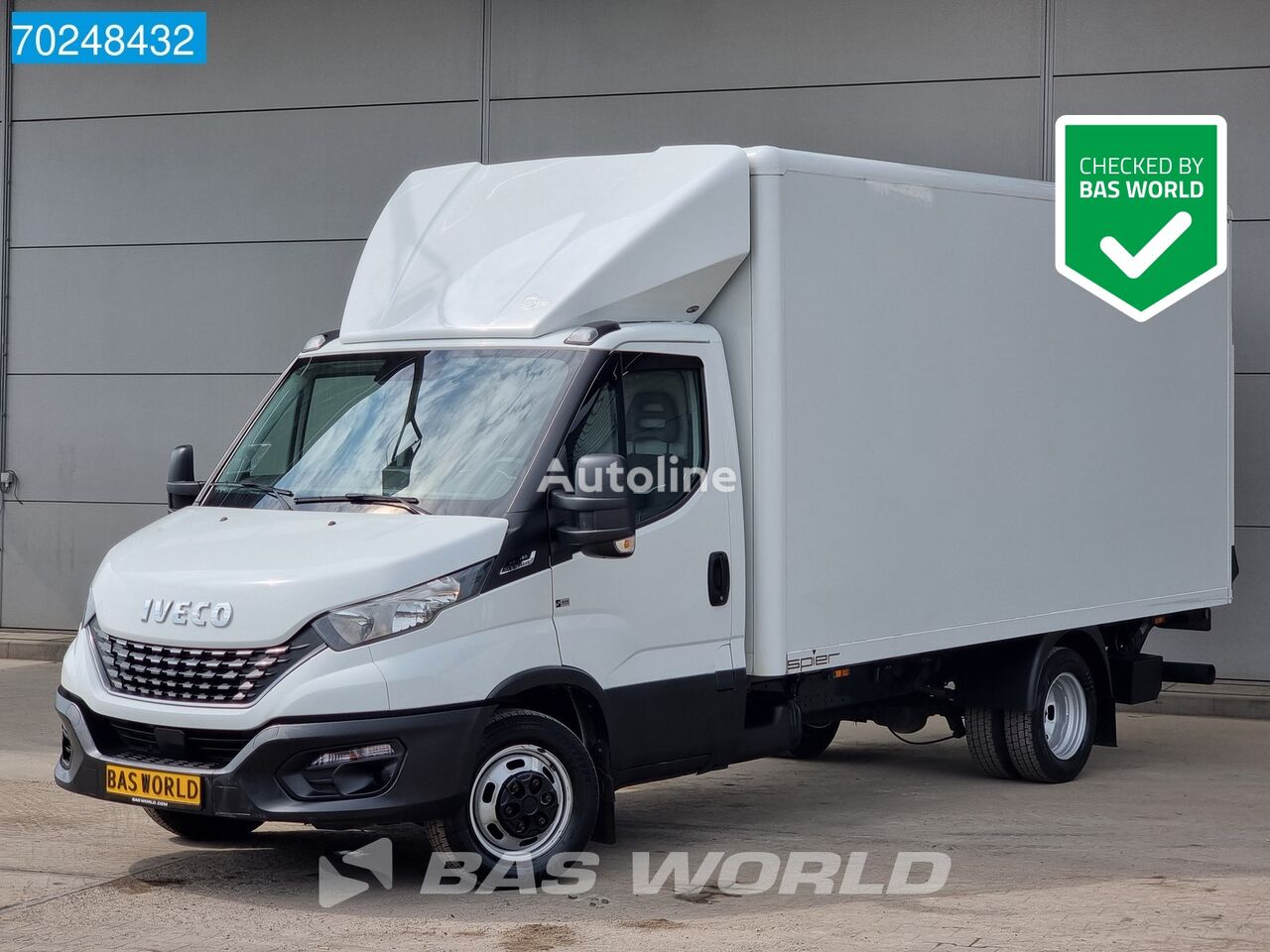 IVECO Daily 35C16 Automaat Dubbellucht Laadklep Bakwagen Airco Meubelb kravas furgons < 3.5t