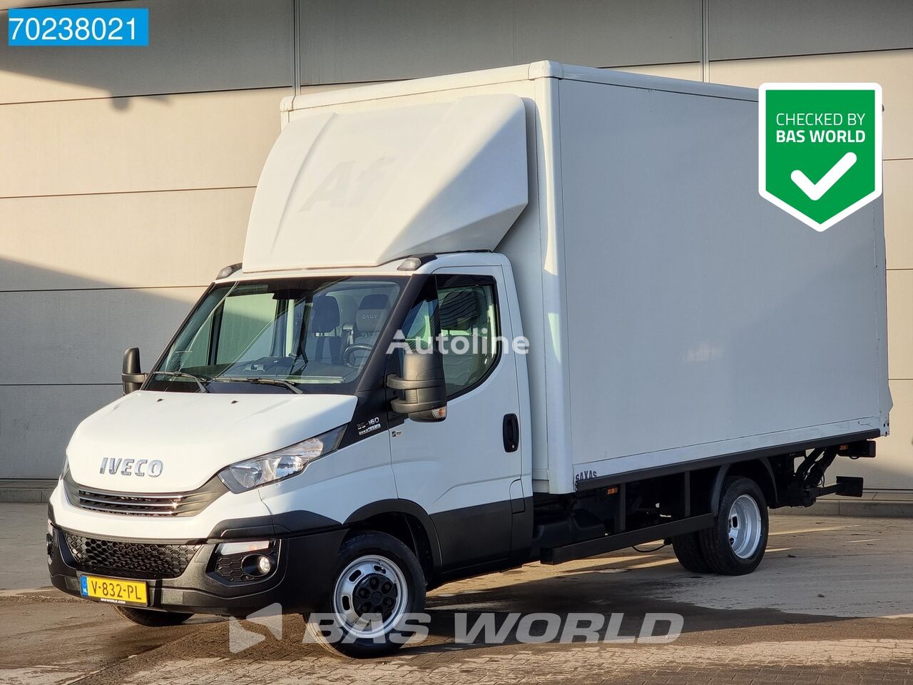 شاحنة مقفلة < 3.5طن IVECO Daily 35C16 Automaat Euro6 Laadklep Bakwagen Airco Cruise Meubel