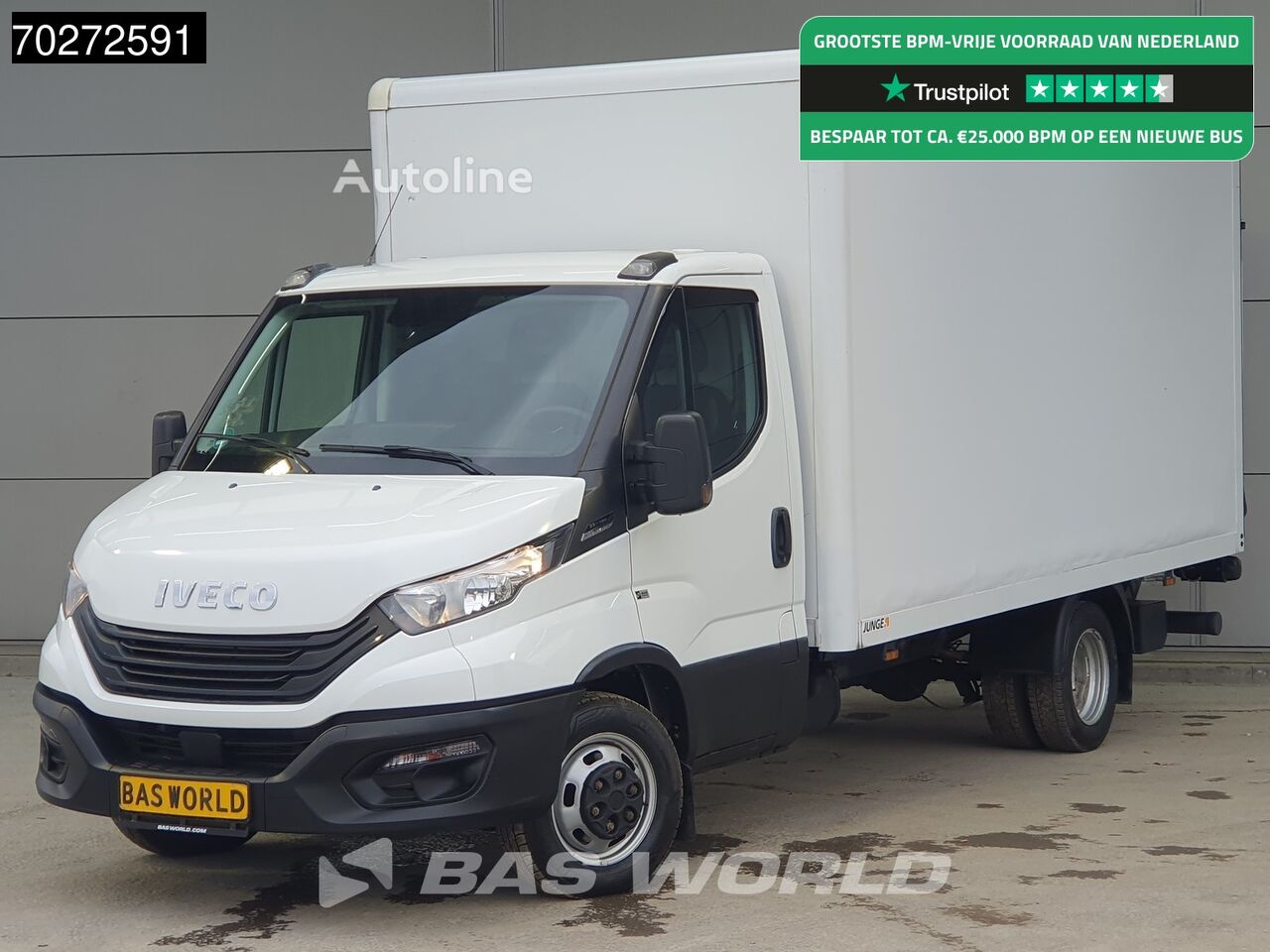 IVECO Daily 35C16 Automaat Laadklep Bakwagen Airco Camera Dubbellucht  panelvan kamyon < 3.5t