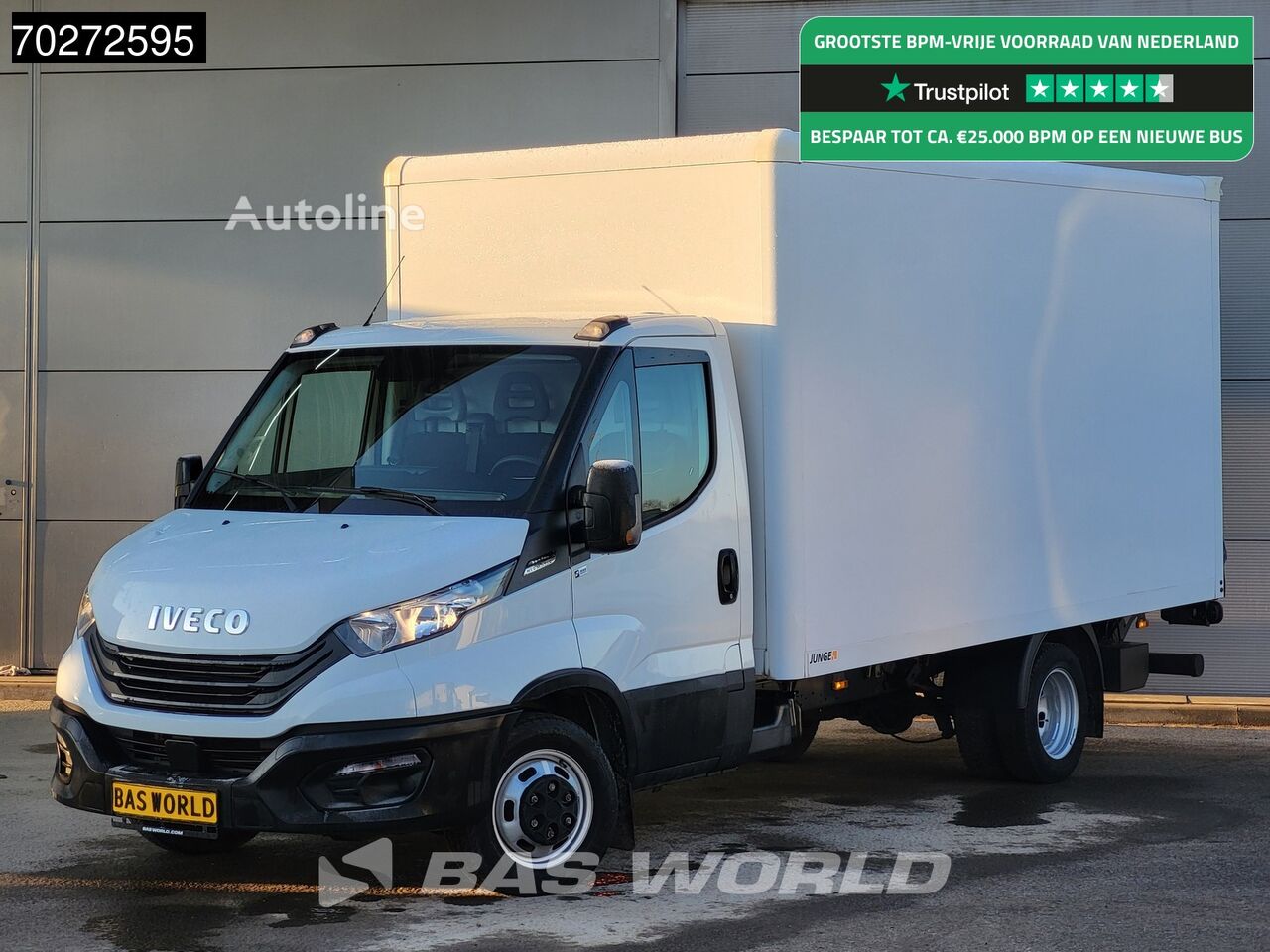 автофургон < 3.5т IVECO Daily 35C16 Automaat Laadklep Bakwagen Airco Camera Dubbellucht