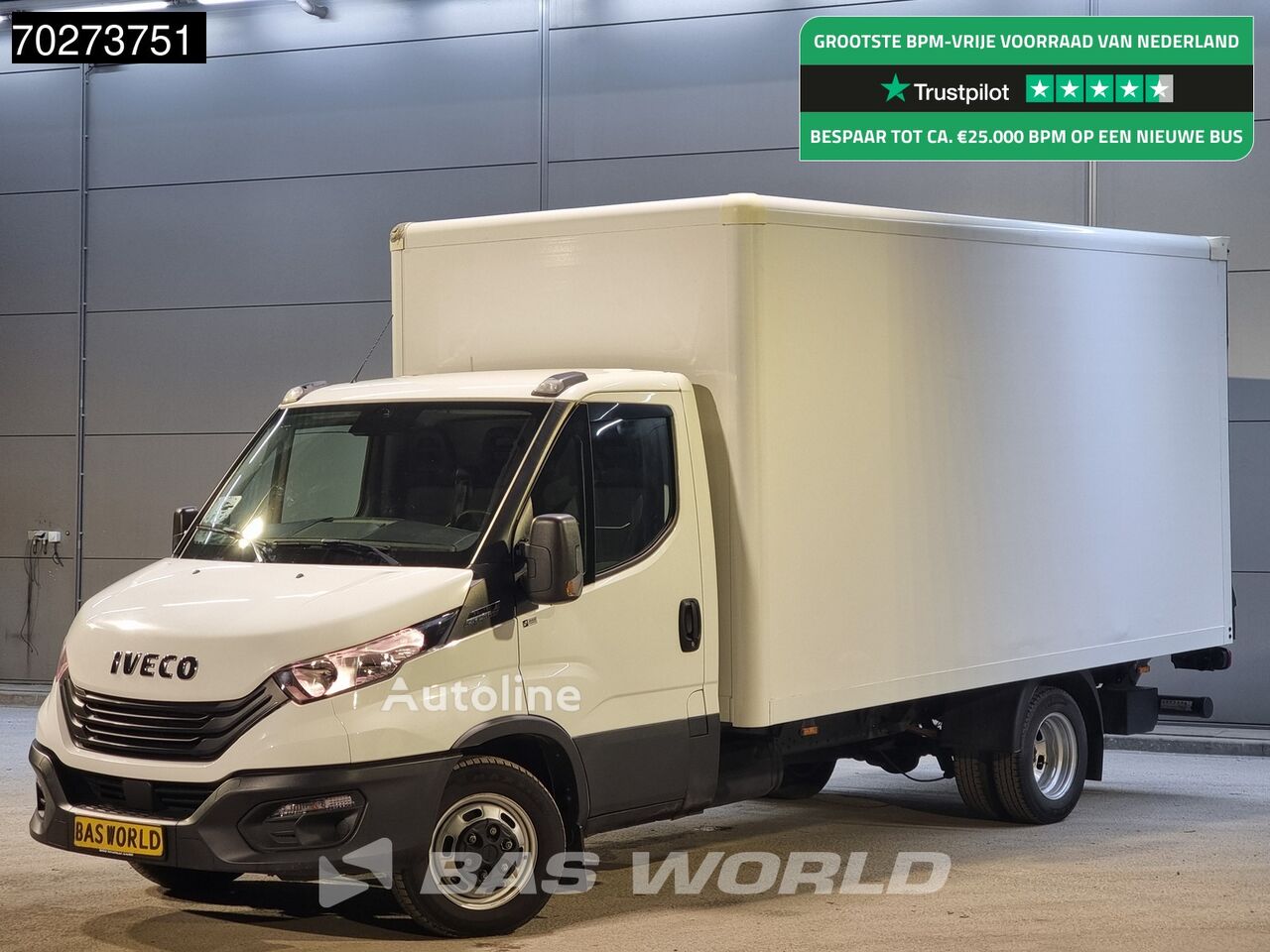 автофургон < 3.5т IVECO Daily 35C16 Automaat Laadklep Bakwagen Airco Camera Dubbellucht