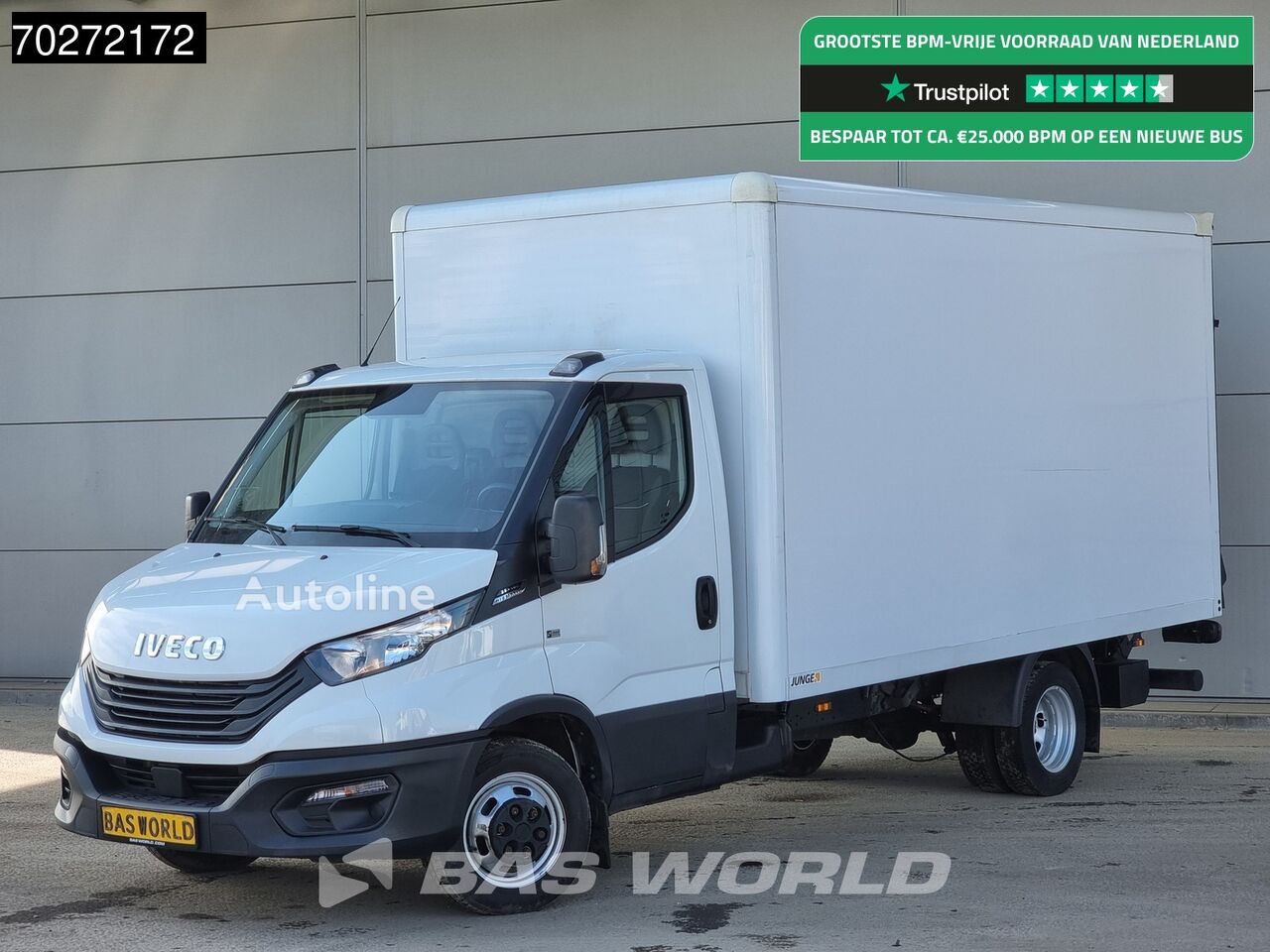 camion fourgon < 3.5t IVECO Daily 35C16 Automaat Laadklep Bakwagen Airco Camera Dubbellucht