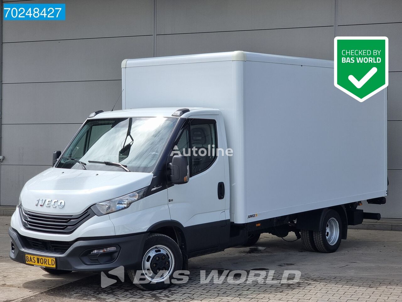 ciężarówka furgon < 3.5t IVECO Daily 35C16 Automaat Laadklep Bakwagen Airco Camera Meubelbak Ko