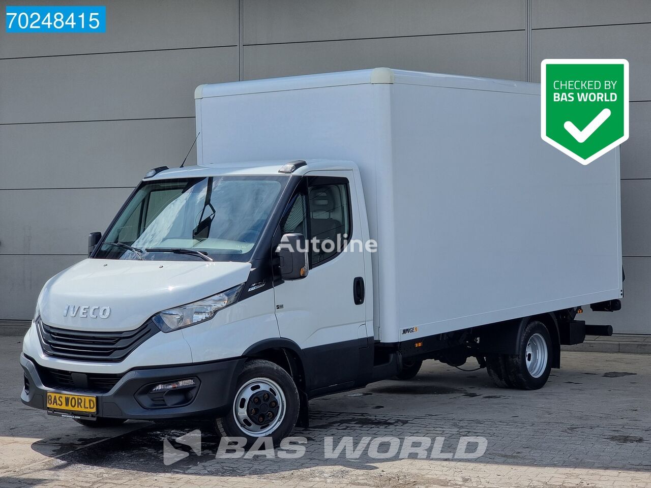 IVECO Daily 35C16 Automaat Laadklep Bakwagen Airco Camera Meubelbak Ko lastbil kassevogn < 3.5t