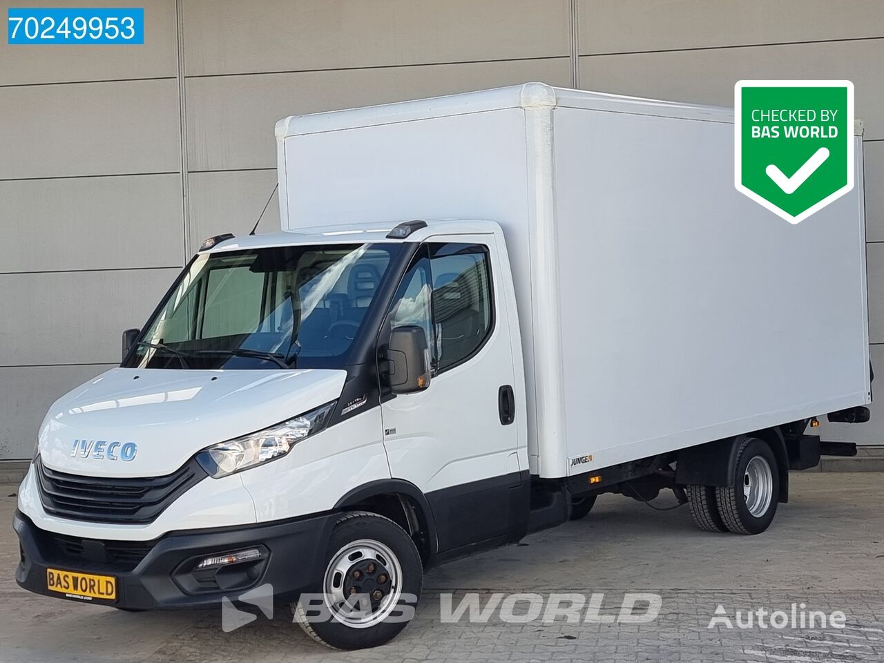 IVECO Daily 35C16 Automaat Laadklep Bakwagen Airco Camera Meubelbak Ko dobozos teherautó < 3.5t