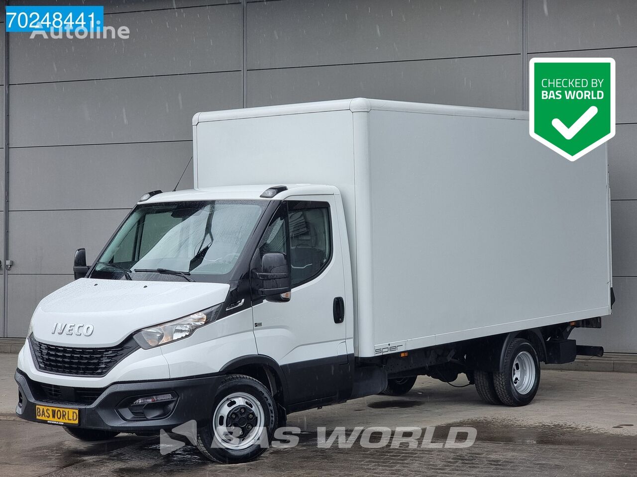 IVECO Daily 35C16 Automaat Laadklep Bakwagen Airco Camera Meubelbak Ko camión furgón < 3.5t