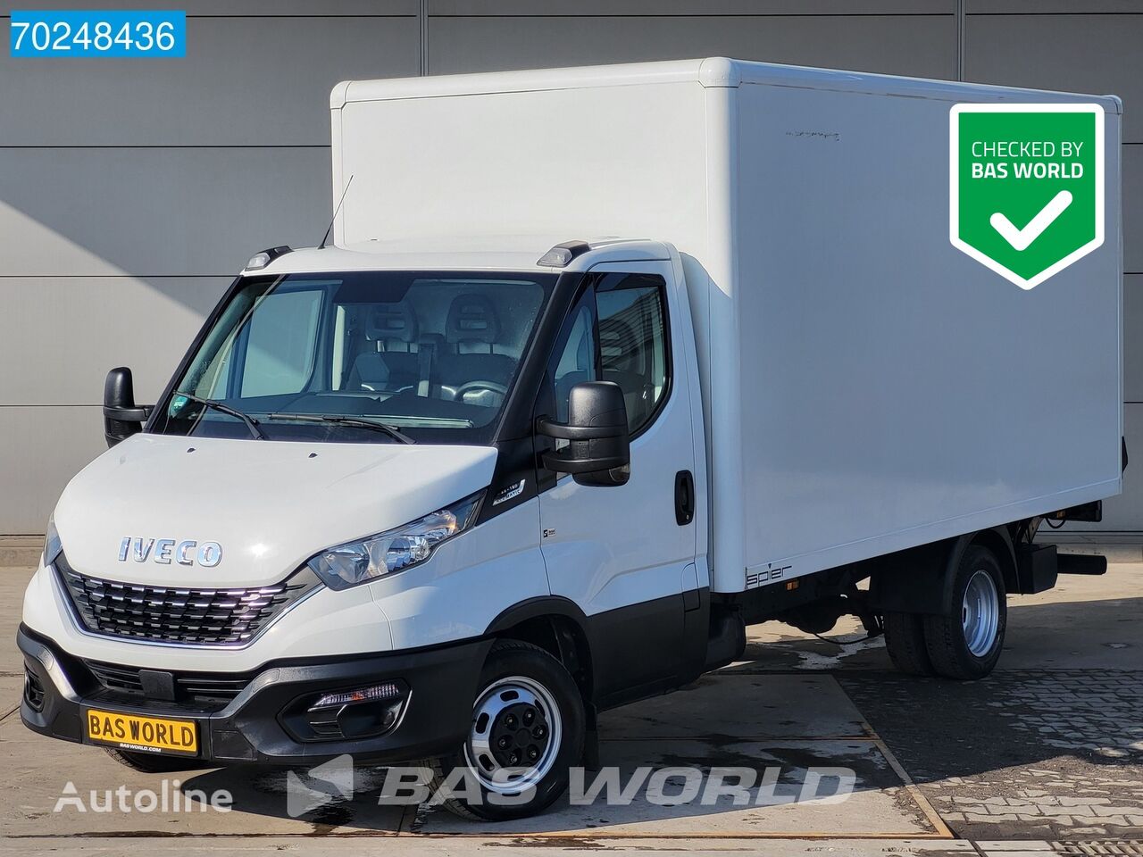 شاحنة مقفلة < 3.5طن IVECO Daily 35C16 Automaat Laadklep Bakwagen Airco Camera Meubelbak Ko