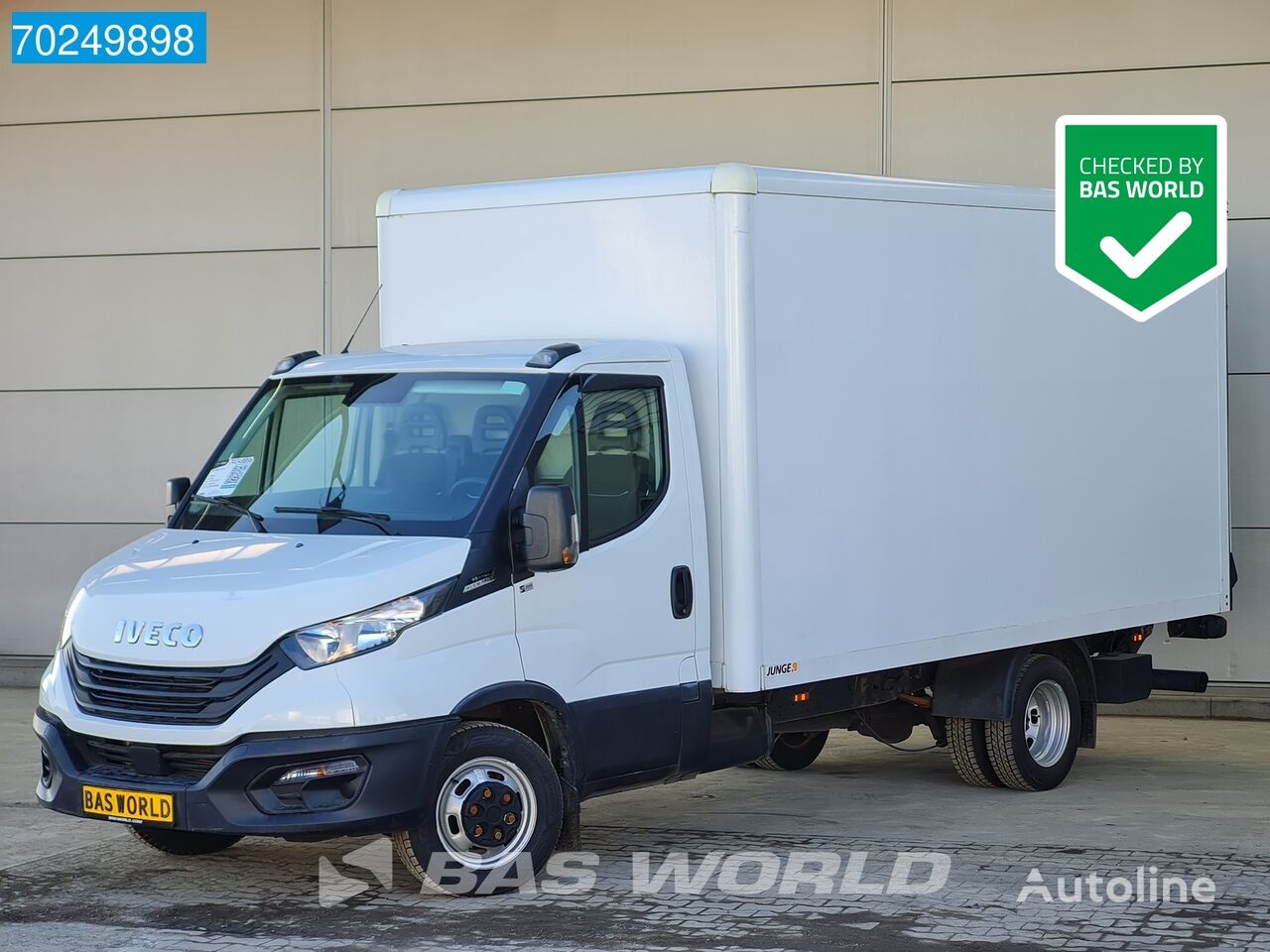 IVECO Daily 35C16 Automaat Laadklep Bakwagen Airco Camera Meubelbak Ko skapbil < 3.5t