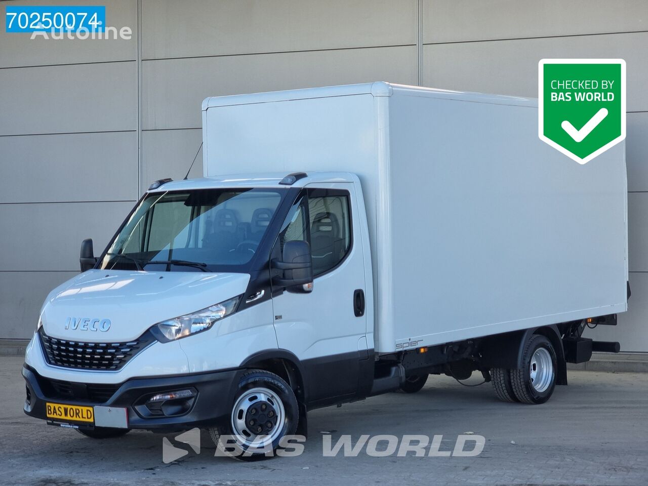 camion fourgon < 3.5t IVECO Daily 35C16 Automaat Laadklep Bakwagen Airco Camera Meubelbak Ko