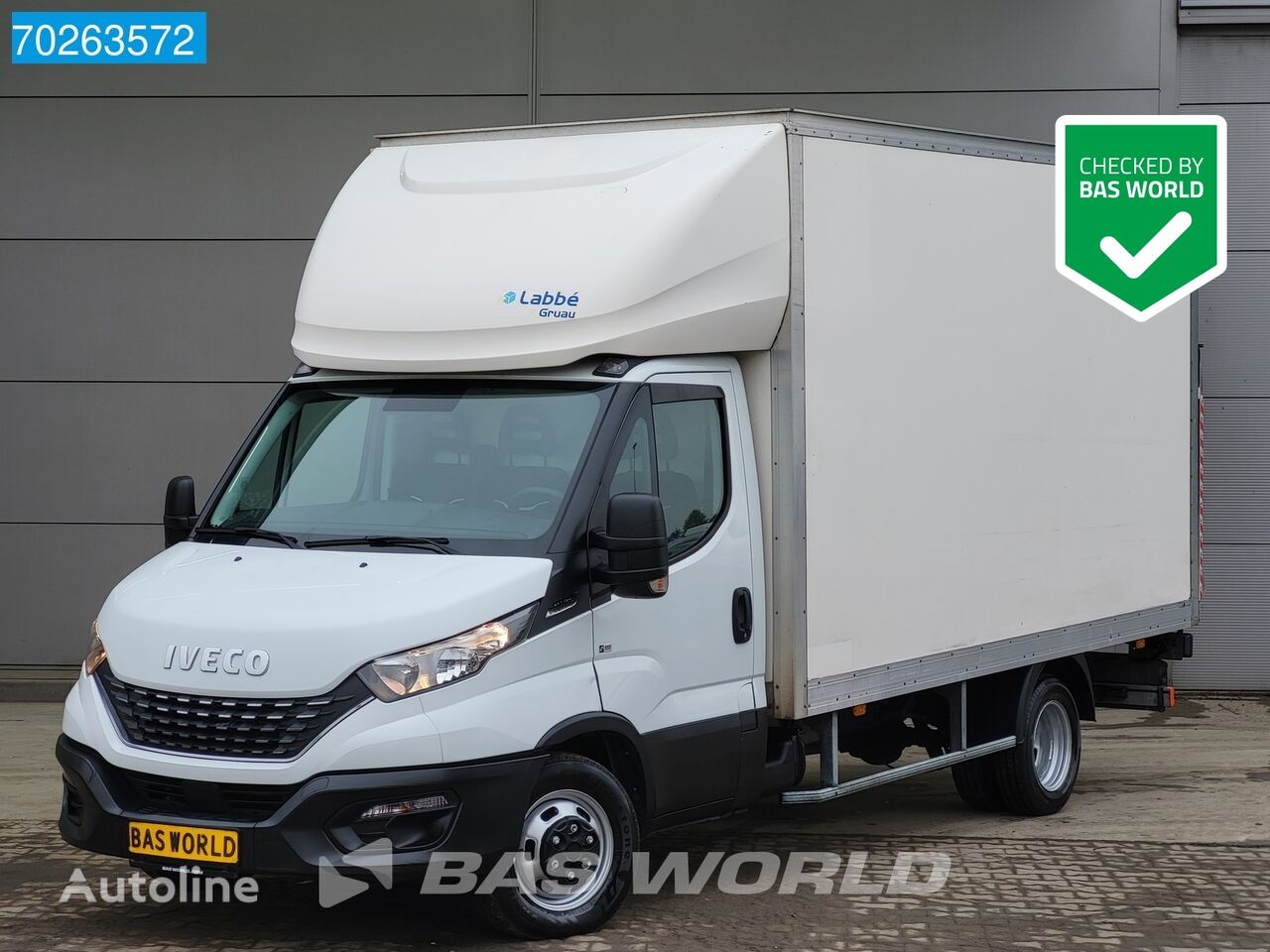 skriňové auto < 3.5t IVECO Daily 35C16 Automaat Laadklep Bakwagen Dubbellucht Airco Cruise