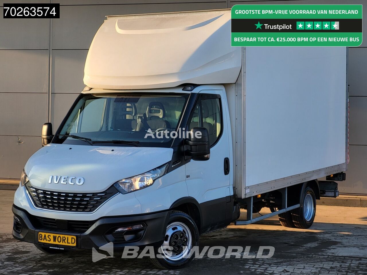 автофургон < 3.5т IVECO Daily 35C16 Automaat Laadklep Bakwagen Dubbellucht Airco Cruise