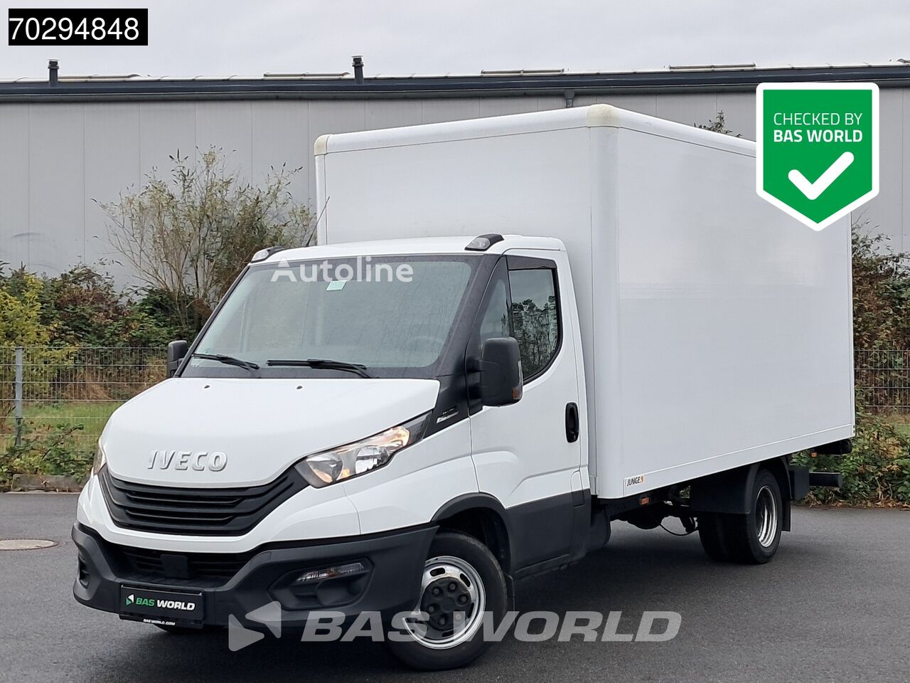 Φορτηγό κόφα < 3.5τ IVECO Daily 35C16 Automatik Ladebordwand 160PS Koffer Doppelbereifung - Autoline