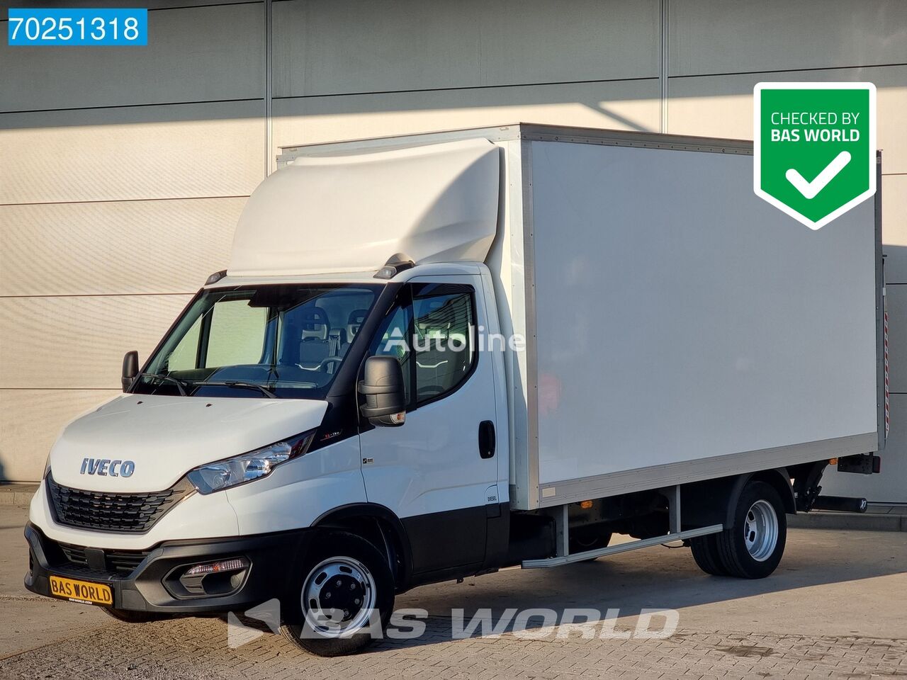 sunkvežimis furgonas < 3.5t IVECO Daily 35C16 Bakwagen Dubbellucht Laadklep Airco Cruise Meubelbak