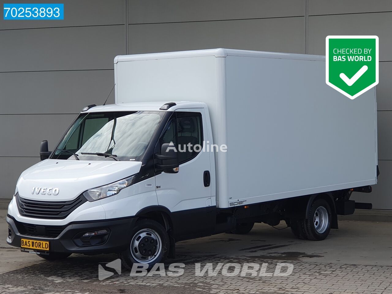 автофургон < 3.5т IVECO Daily 35C16 Bakwagen Laadklep Airco Meubelbak Koffer Gesloten la