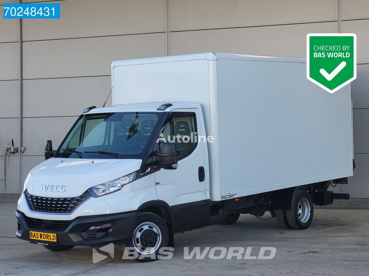 IVECO Daily 35C16 Bakwagen Laadklep Automaat Gesloten Laadbak Airco Ca Koffer-LKW < 3.5t