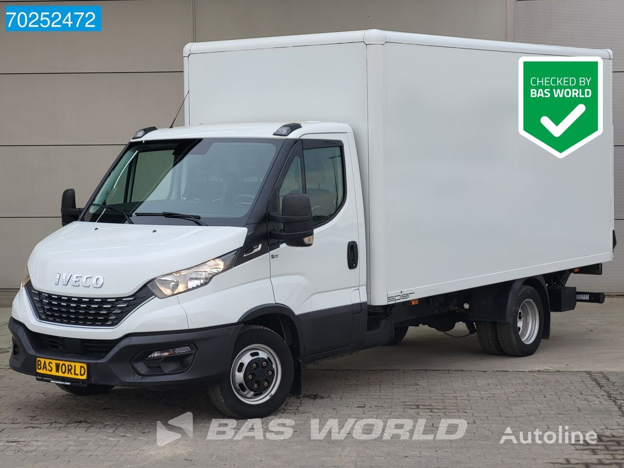 автофургон < 3.5т IVECO Daily 35C16 Bakwagen Laadklep Automaat Gesloten Laadbak Koffer L