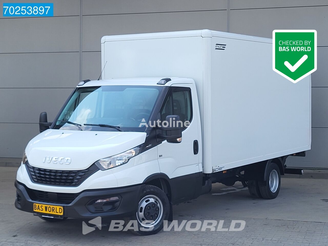 IVECO Daily 35C16 Bakwagen Laadklep Dubbellucht Airco Meubelbak Koffer camión furgón < 3.5t