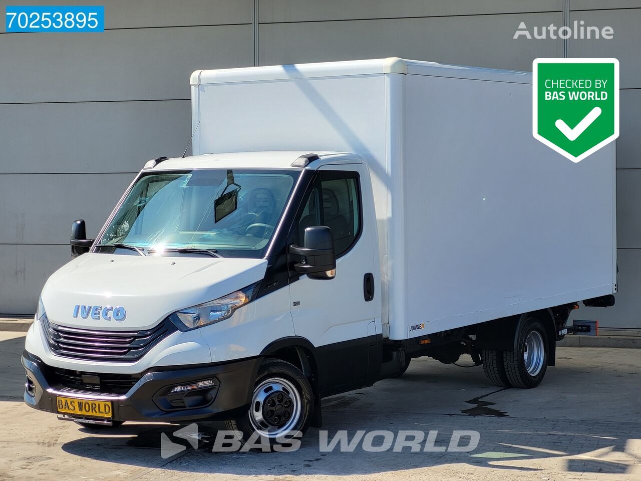 ciężarówka furgon < 3.5t IVECO Daily 35C16 Bakwagen Laadklep Dubbellucht Airco Meubelbak Koffer