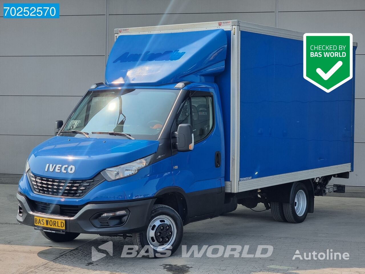 IVECO Daily 35C16 Bakwagen Laadklep Zijdeur Airco Cruise Meubelbak Kof box truck < 3.5t