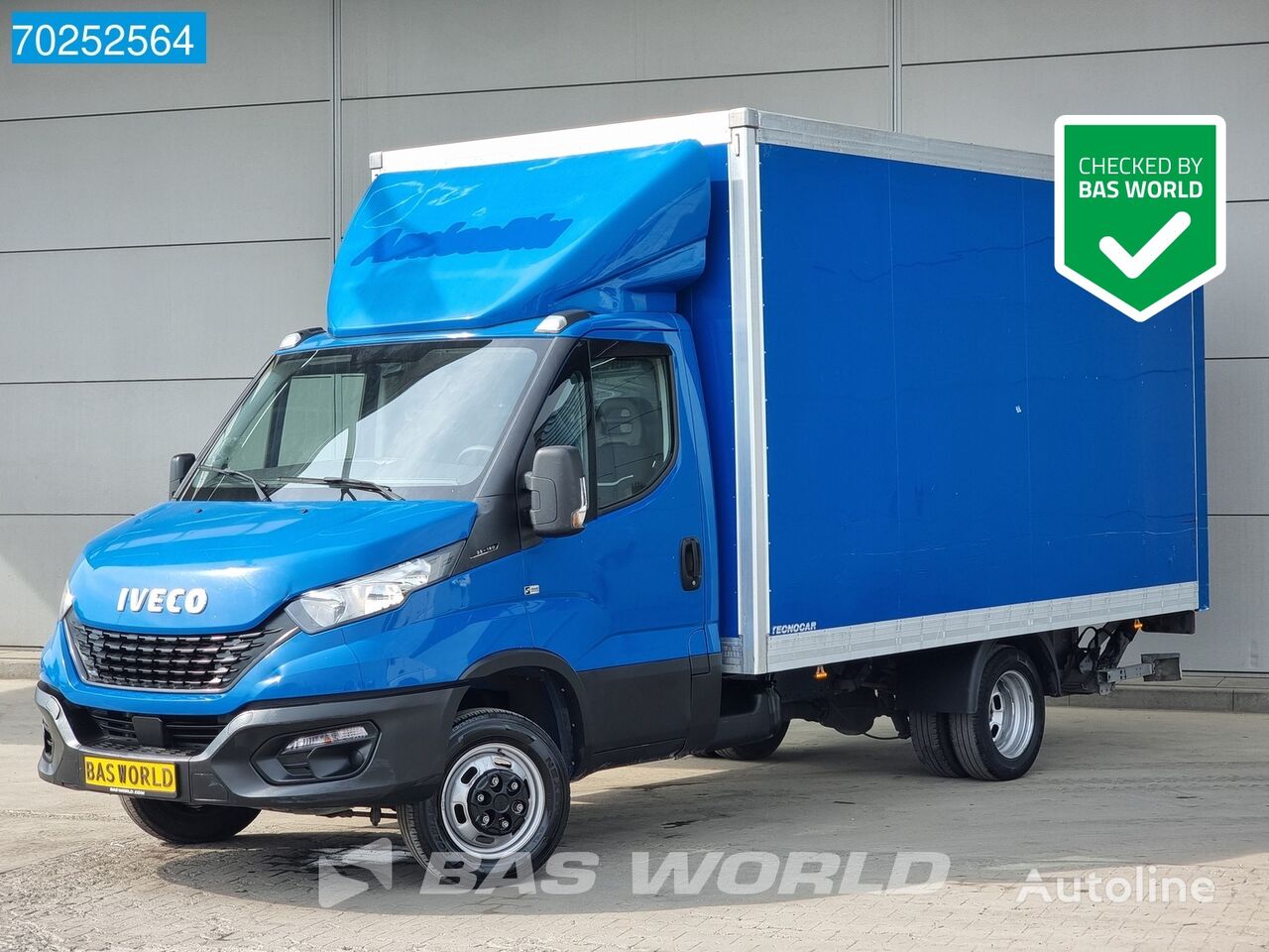 автофургон < 3.5т IVECO Daily 35C16 Bakwagen Laadklep Zijdeur Airco Cruise Meubelbak Kof