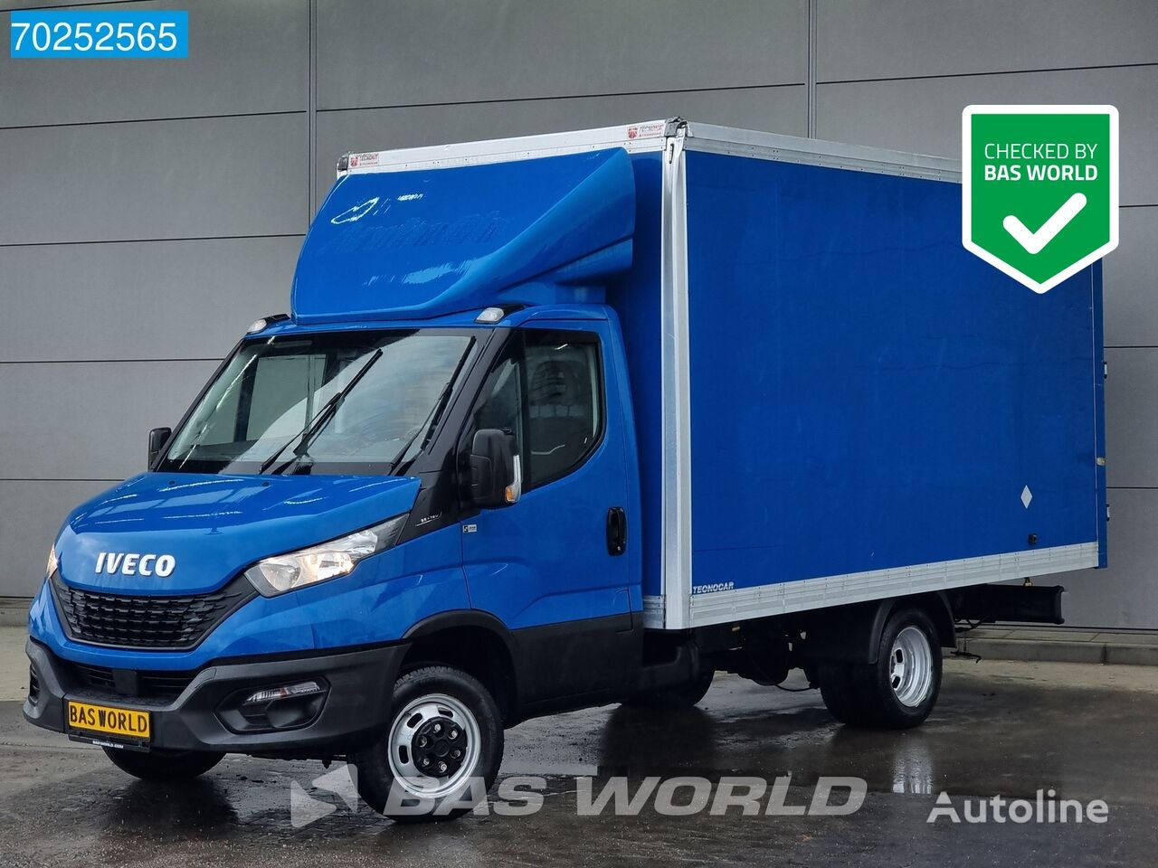 φορτηγό κόφα < 3.5τ IVECO Daily 35C16 Bakwagen met achterdeuren Airco Cruise Meueblbak Kof