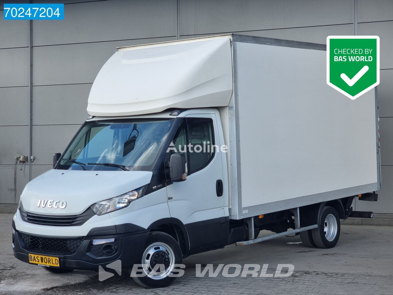 IVECO Daily 35C16 Euro6 Laadklep Bakwagen Airco Cruise Gesloten laadba skåplastbil < 3.5t