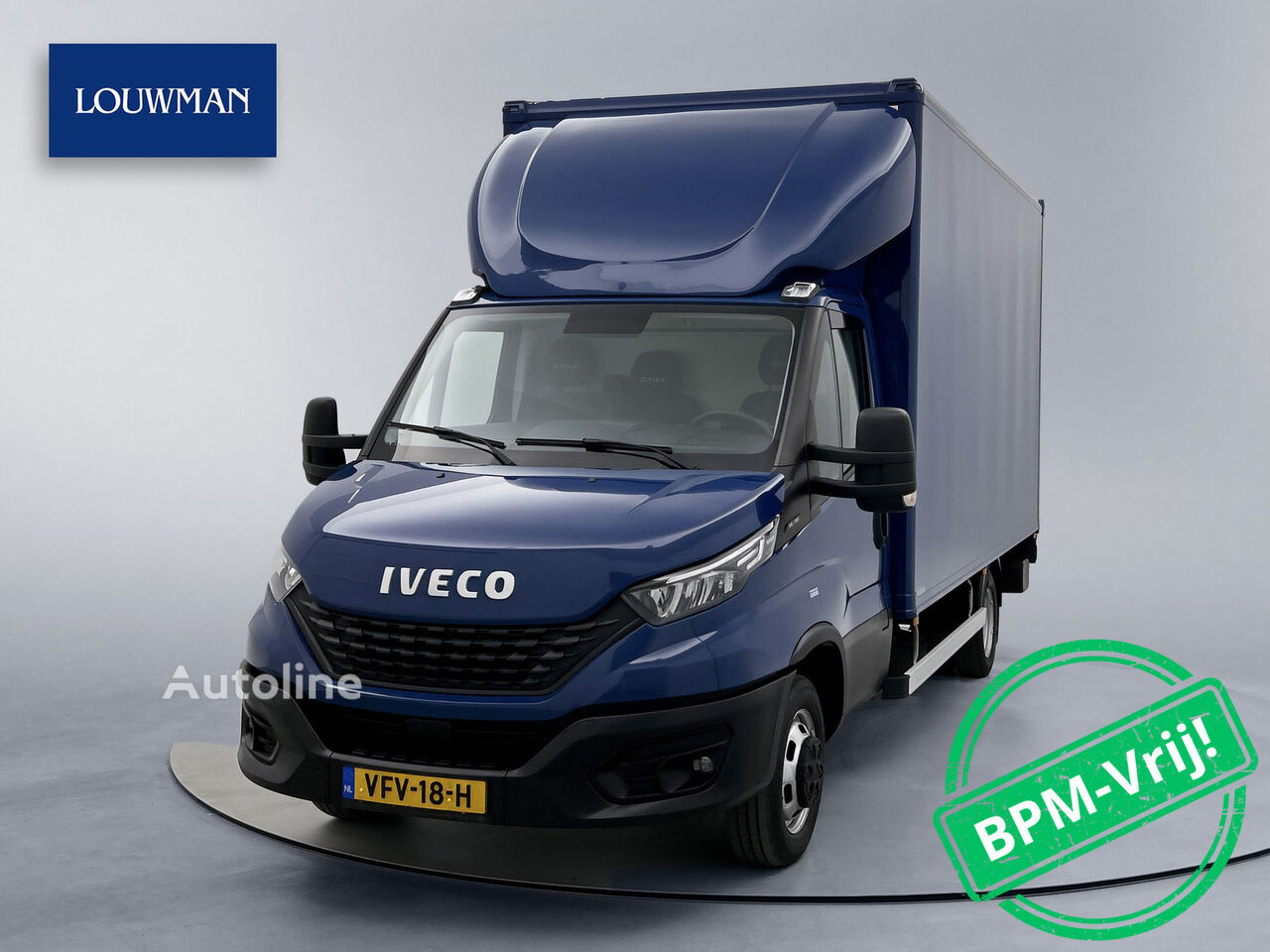 camion furgon < 3.5t IVECO Daily 35C16V 2.3 410 Bakwagen Meubelbak met 1000KG Laadklep Navi