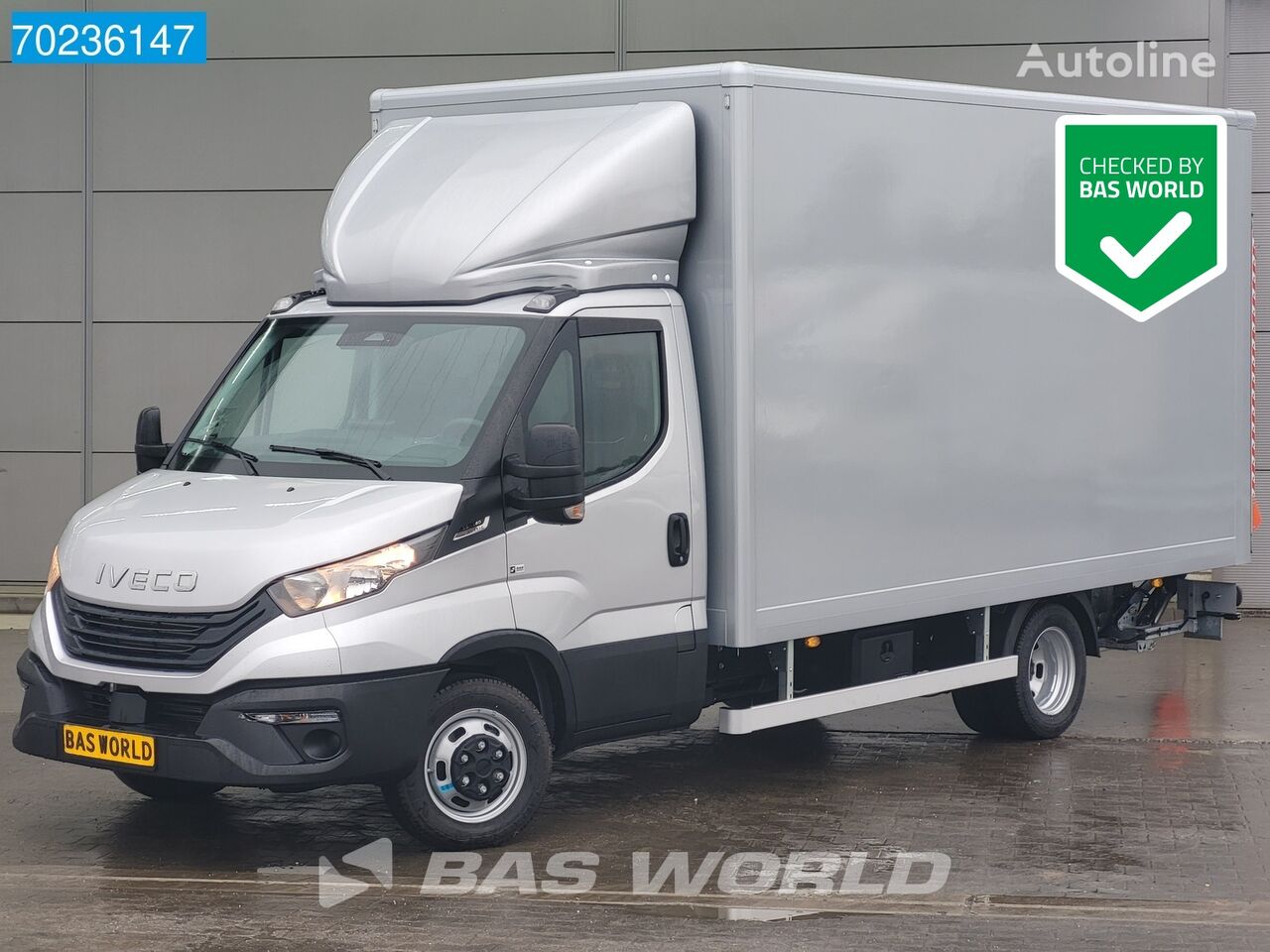 új IVECO Daily 35C18 2025 MODEL Automaat 1000kg Laadklep ACC Navi Airco Z dobozos teherautó < 3.5t