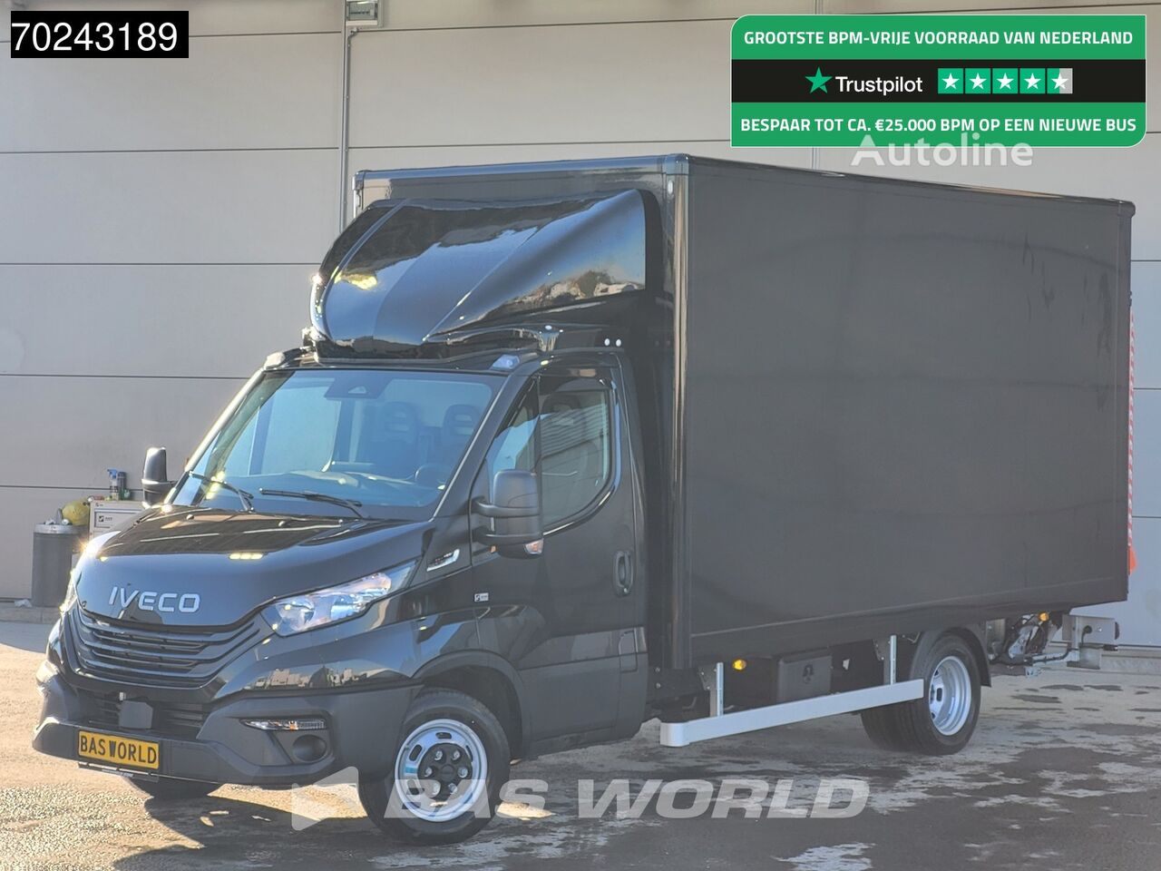 novi IVECO Daily 35C18 3.0L 2025 MODEL1000kg Laadklep ACC Navi Airco Zijdeu kamion furgon < 3.5t