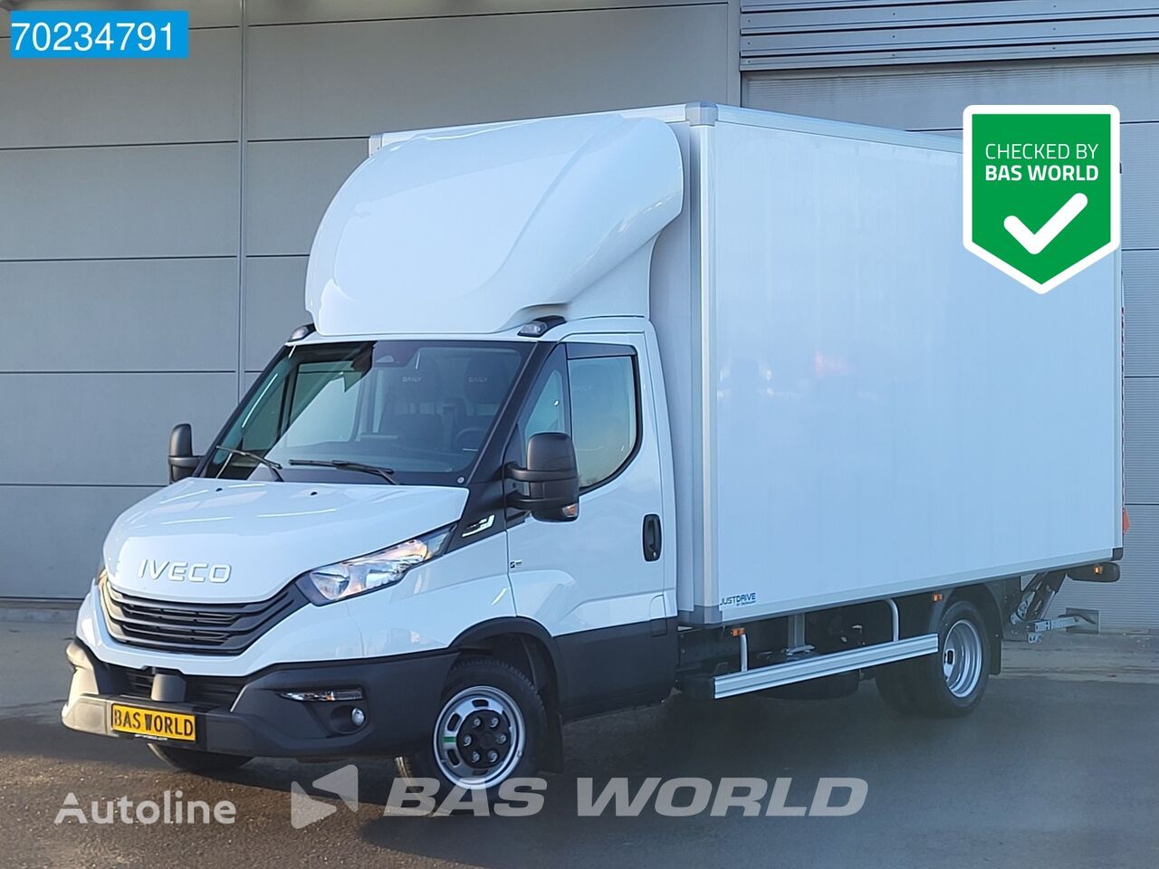 camion fourgon < 3.5t IVECO Daily 35C18 3.0L NIEUW MODEL Automaat Laadklep ACC Navi Airco Zi neuf